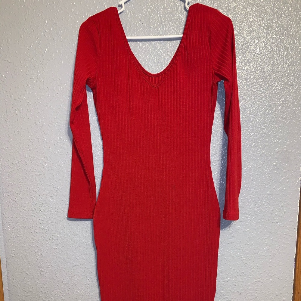 Long sleeve maxi dress